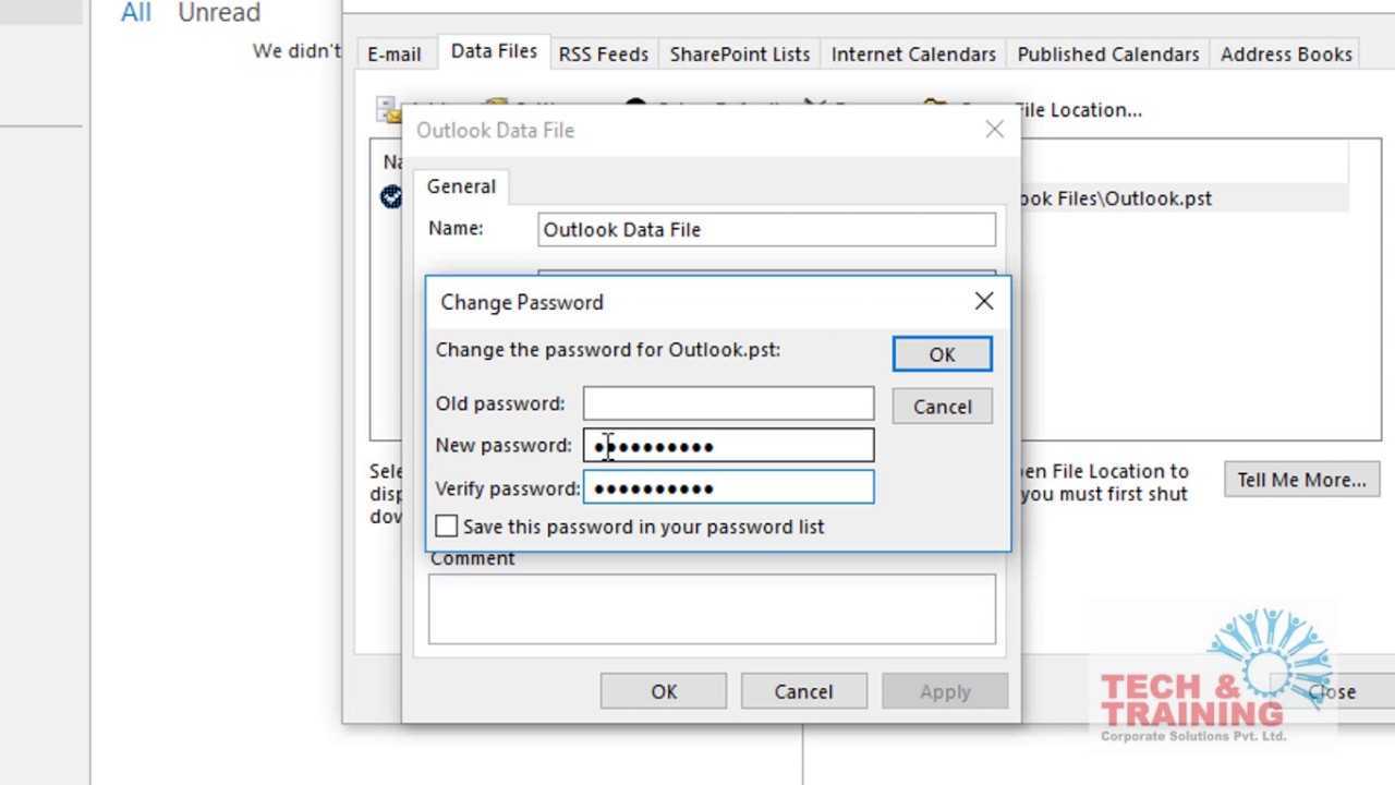 Com trobar la contrasenya de Microsoft Outlook