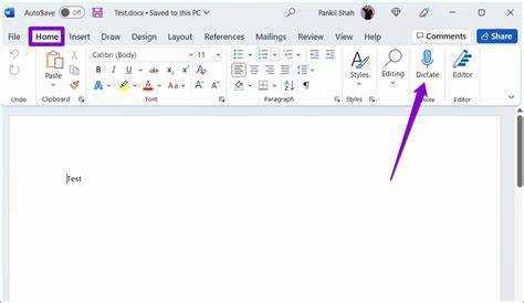 Kako narekovati v programu Microsoft Word
