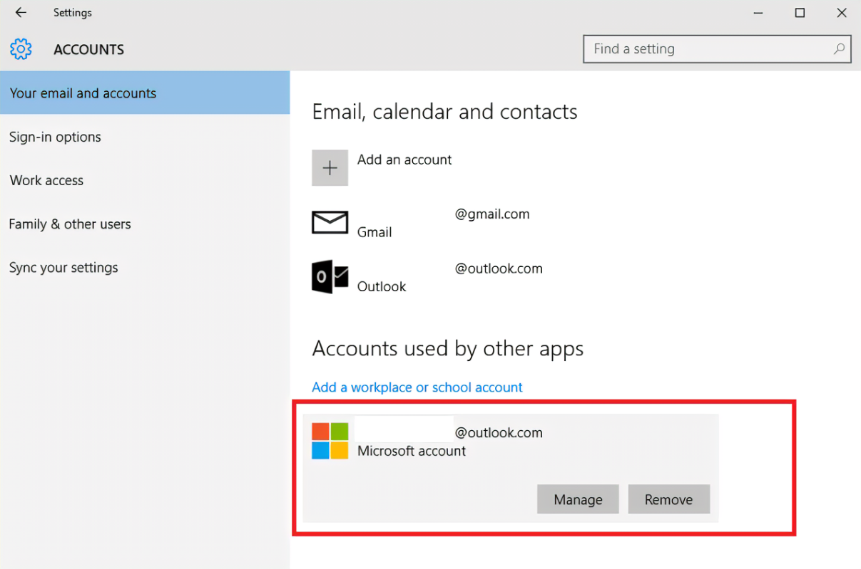 Cómo eliminar una cuenta de Microsoft