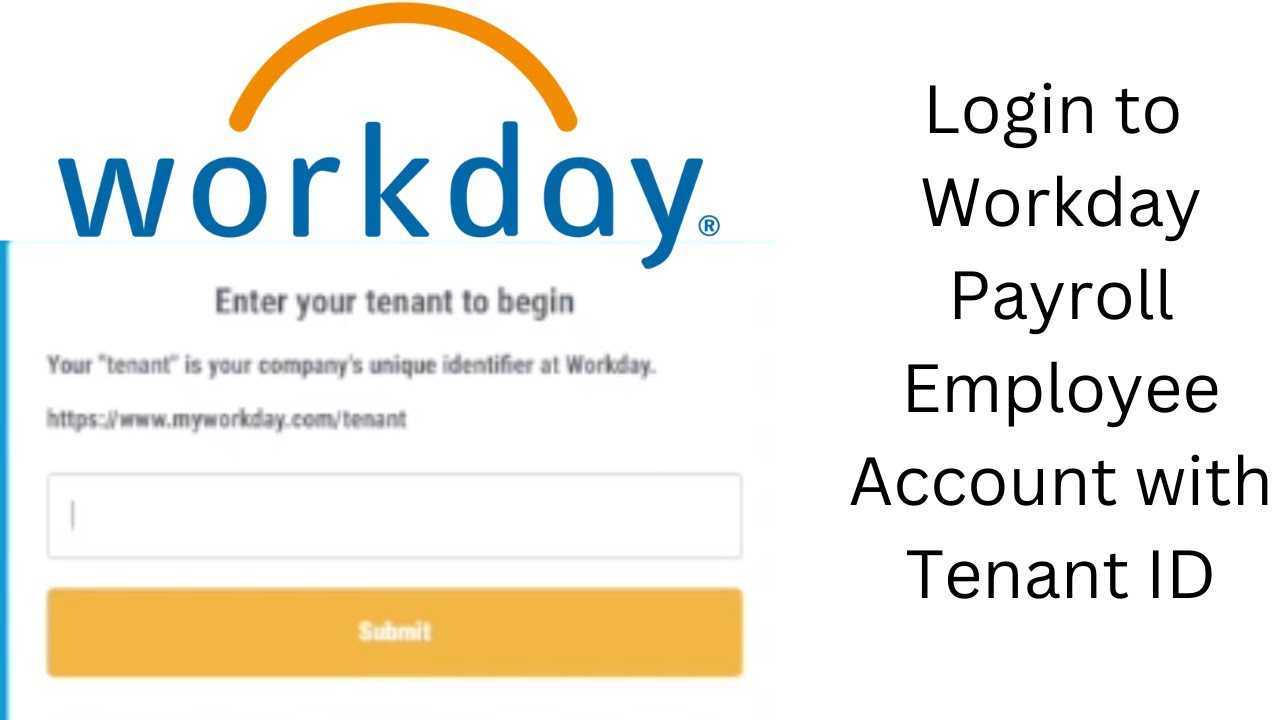 Jak zalogować się na konto pracownika Workday