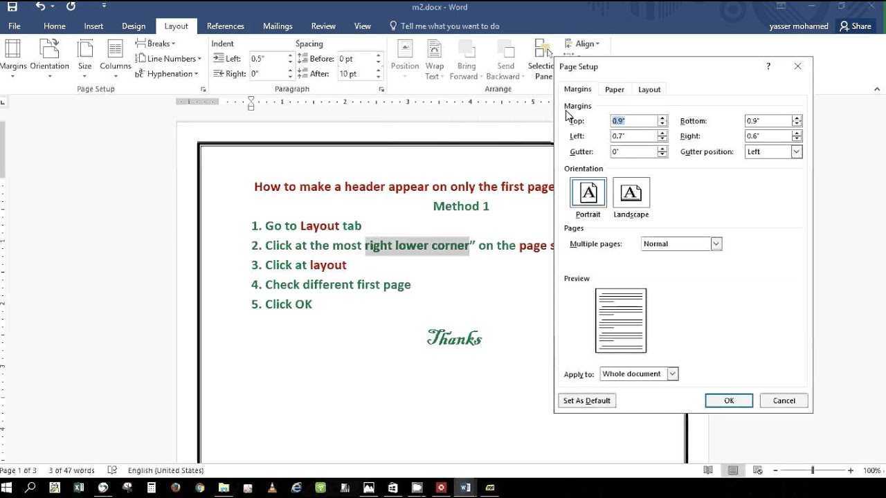Cara Mendapatkan Microsoft Word Menunjukkan Hanya Satu Halaman Pada Satu Masa