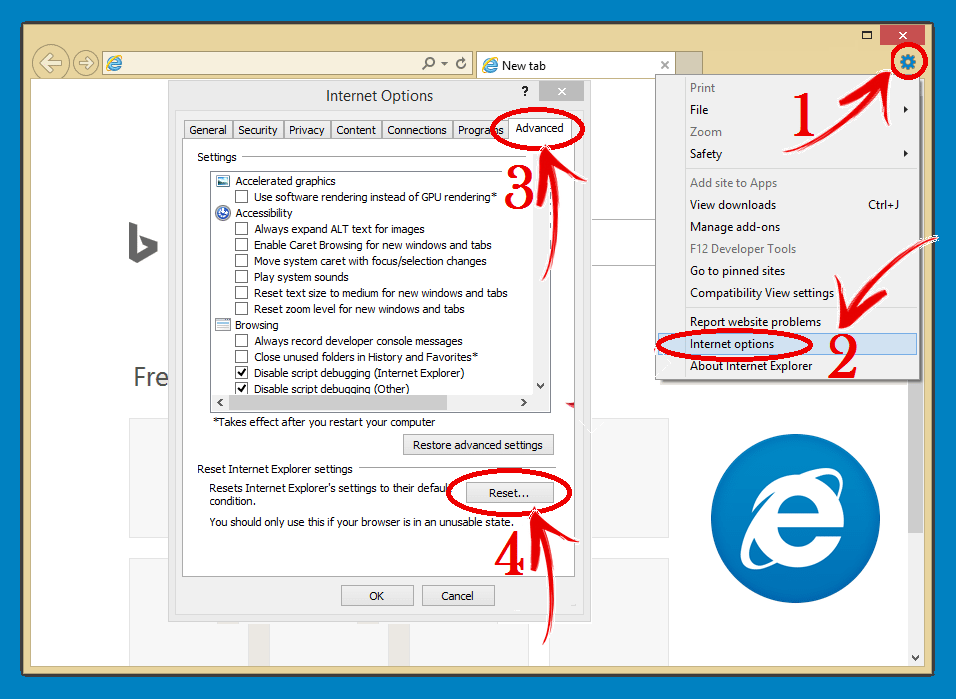 Sådan gendannes Internet Explorer fra Microsoft Edge