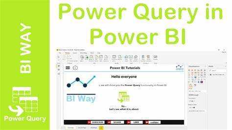 Cách mở Power Query trong Power BI