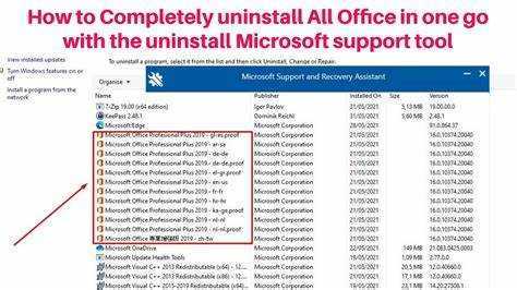 Как удалить Microsoft Office