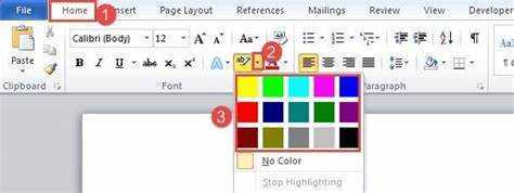 如何向 Microsoft Word 添加更多突出显示颜色