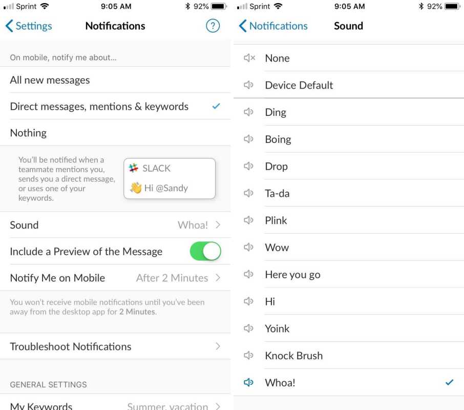 Как да включите Slack Notifications на iPhone