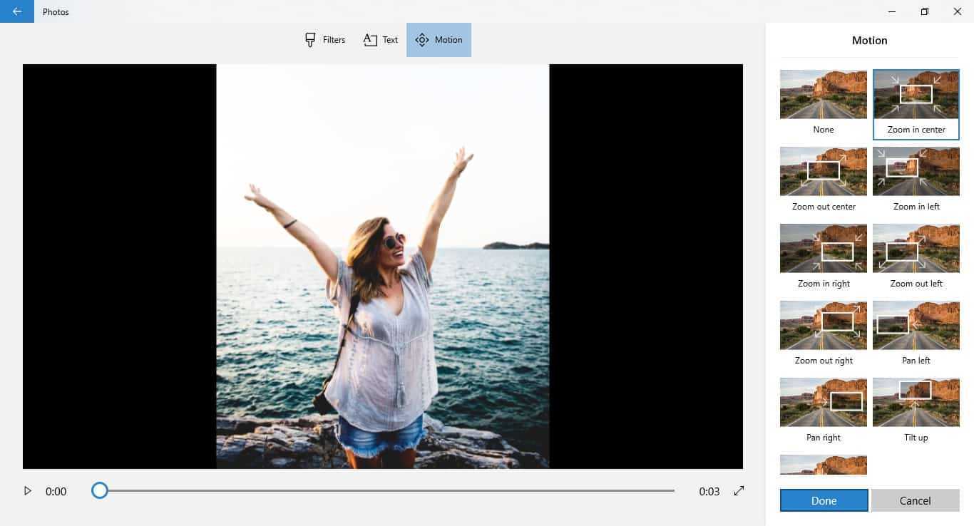 Cum să faci o prezentare de diapozitive în Microsoft Photos