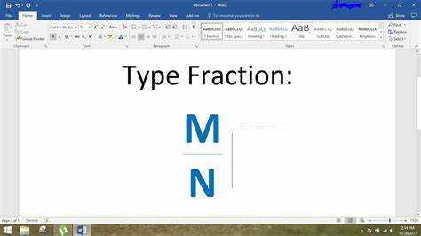 Як створити дріб у Microsoft Word
