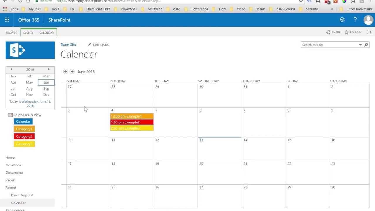 Cara Menambahkan Kalender ke SharePoint