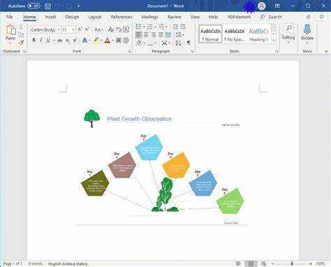 Как да направите графичен организатор на Microsoft Word