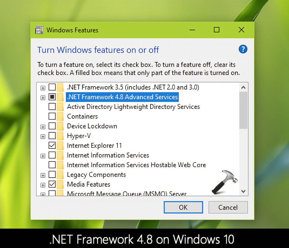 Com instal·lar Microsoft .NET Framework 4