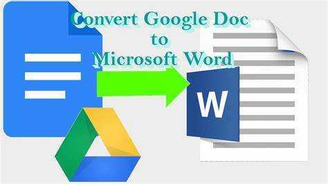 Cómo convertir documentos de Google a Microsoft Word