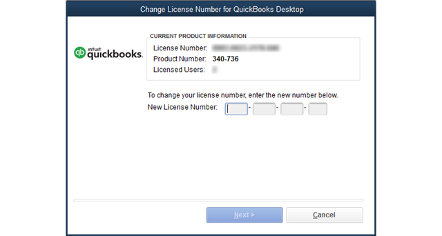 Jak najít licenční číslo QuickBooks