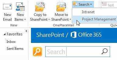 Kaip pasiekti „SharePoint“ iš „Outlook“.