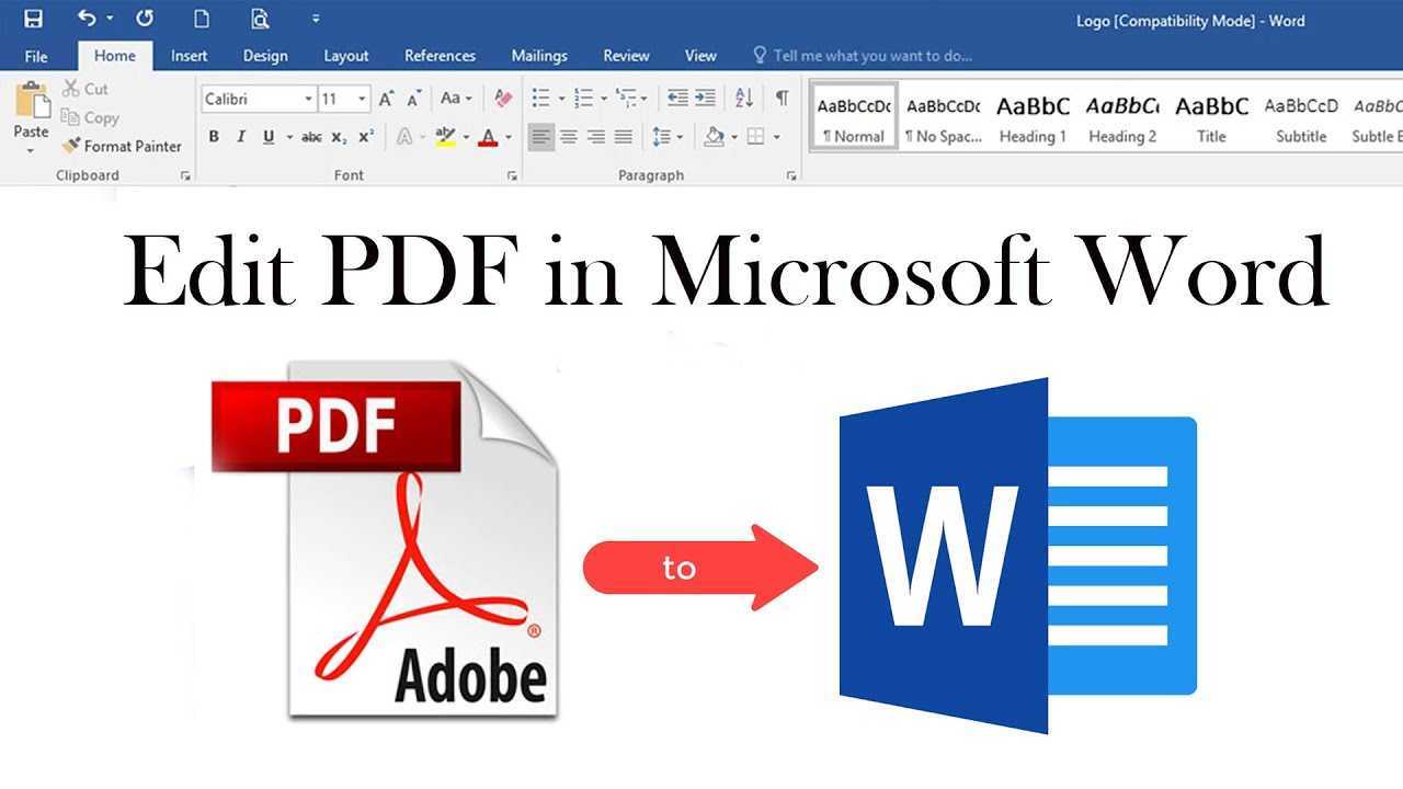 Sådan redigeres en PDF i Microsoft Word
