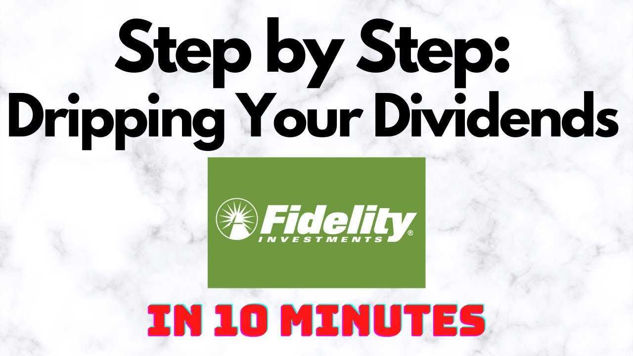 Come reinvestire i dividendi in Fidelity