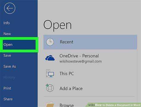 Jak usunąć dokumenty z Microsoft 365