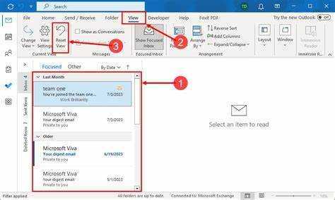 Как да нулирате изгледа на Microsoft Outlook