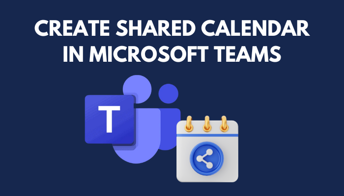 Hoe u een gedeelde agenda maakt in Microsoft Teams