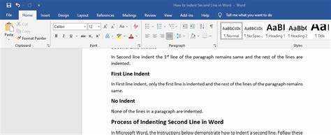 Paano Mag-indent ng Pangalawang Linya Sa Microsoft Word