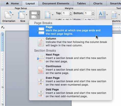 Cara Memadam Halaman dalam Microsoft Word pada macOS