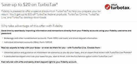 Hur man får fidelity-rabatt på Turbotax