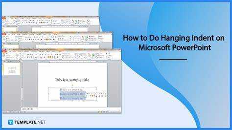 Microsoft PowerPoint에서 들여쓰기를 수행하는 방법