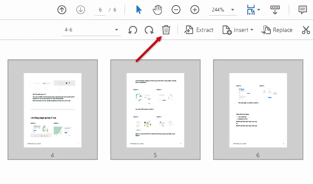 Як видалити сторінки з PDF (Microsoft Edge)