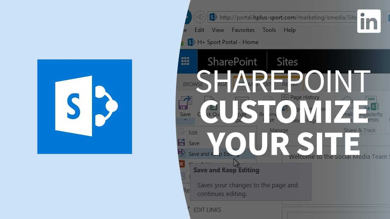 Hvordan redigere SharePoint-sideoppsett