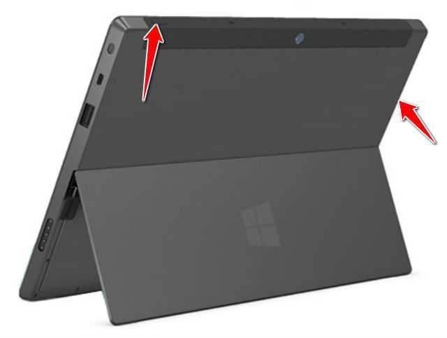 Kuidas lähtestada Microsoft Surface