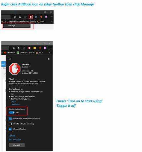 Hogyan lehet kikapcsolni a hirdetésblokkolót a Microsoft Edge-en