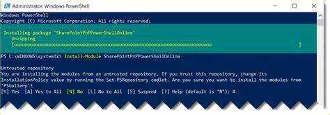 Cum se instalează PnP PowerShell pentru SharePoint Online