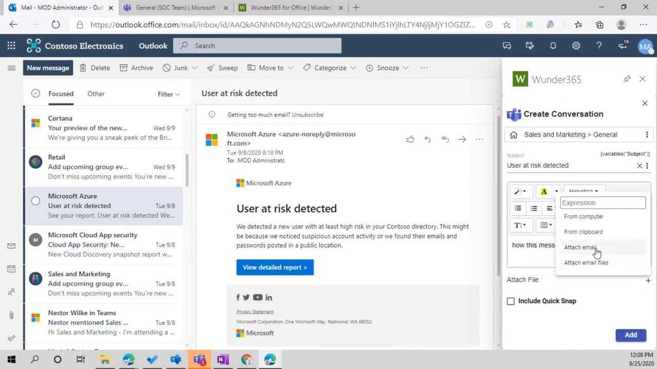 Paano i-sync ang Microsoft Teams sa Outlook